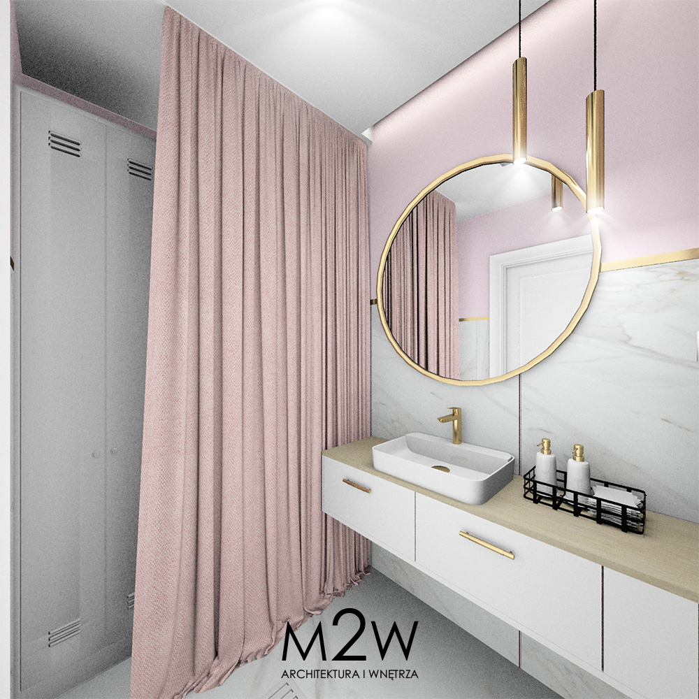 SALON KOMSETYCZNY BEAUTY (20) łazienka z umywalką