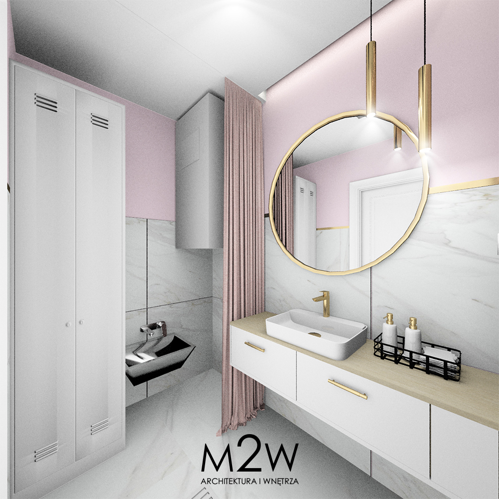 SALON KOMSETYCZNY BEAUTY (21) łazienka z zasłonką